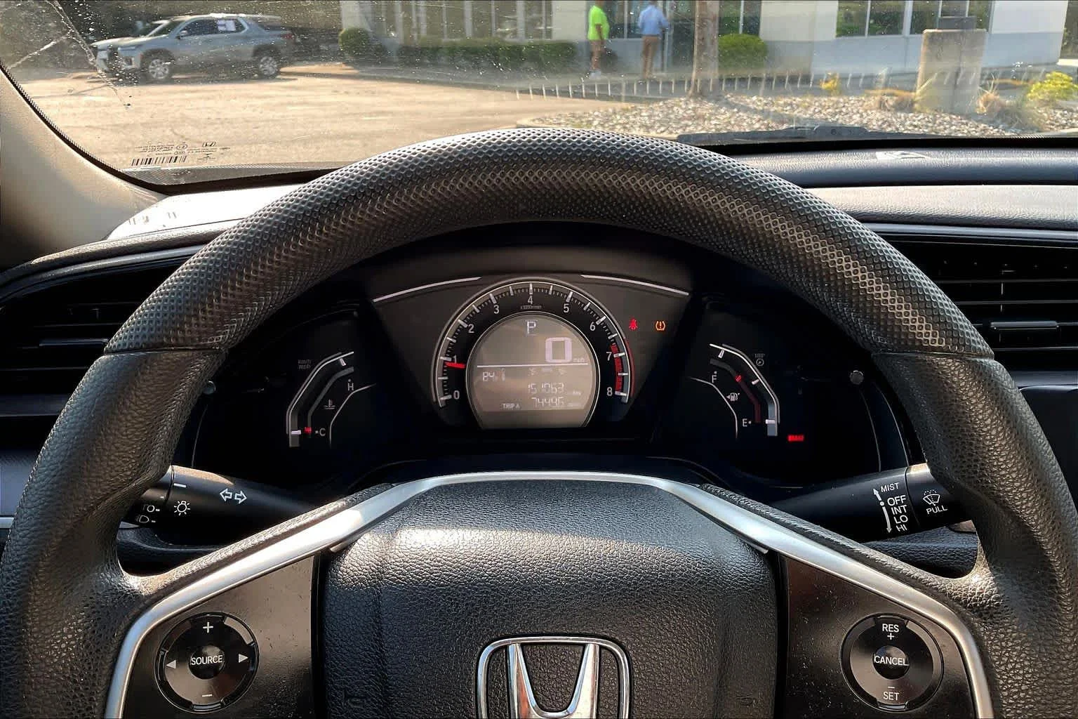 Used 2017 Taffeta White Honda LX image 25