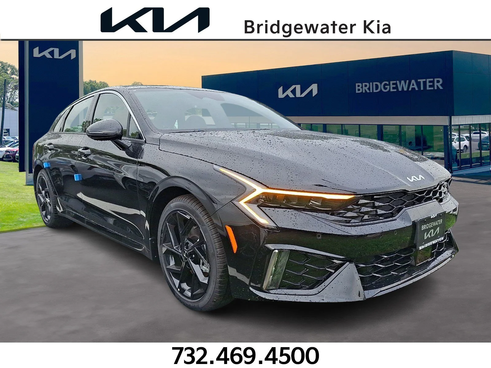 New 2026 Aurora Black Pearl Kia GT-Line AWD image 1
