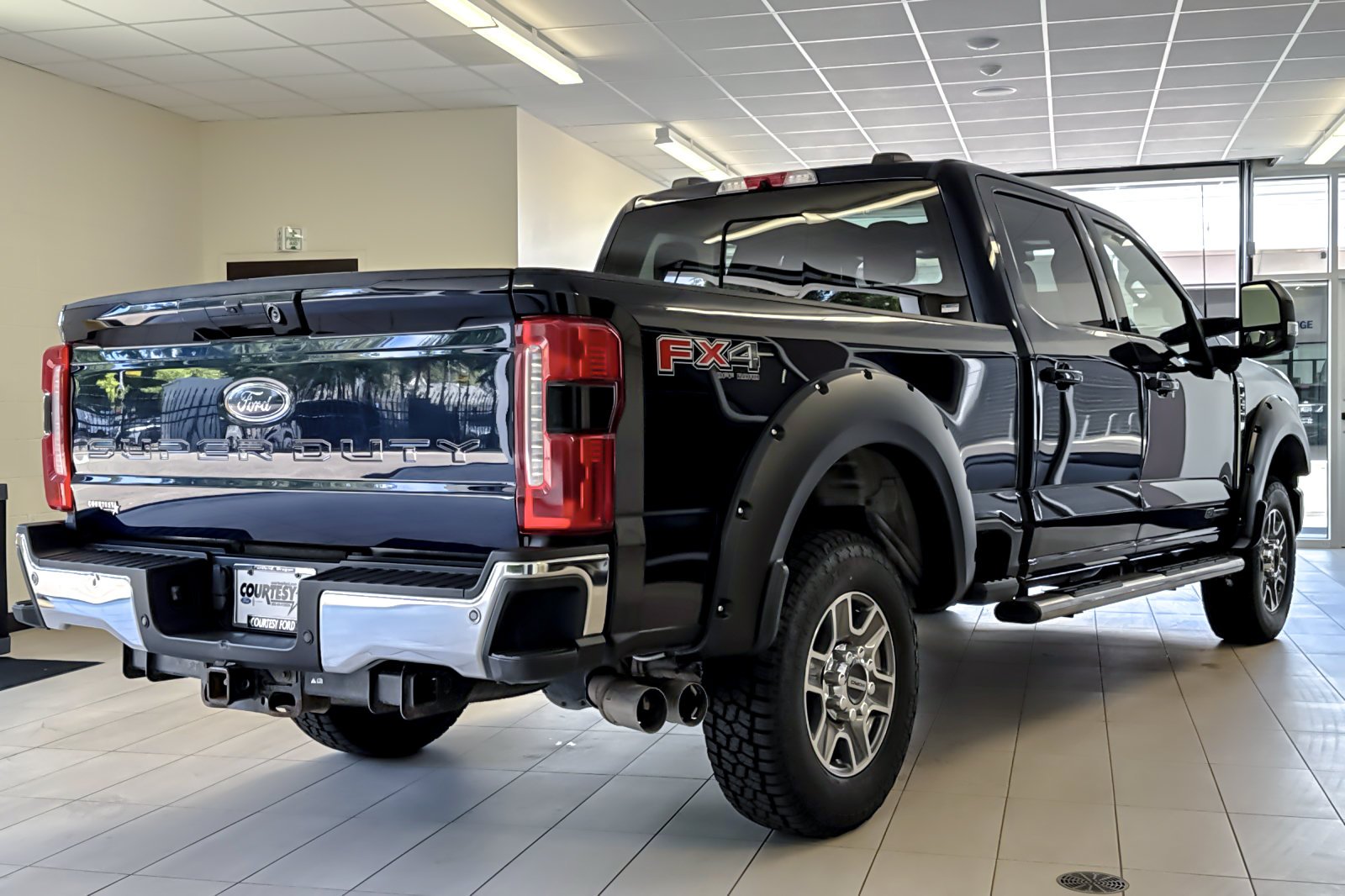 Certified Used 2023 Antimatter Blue Metallic Ford LARIAT image 4