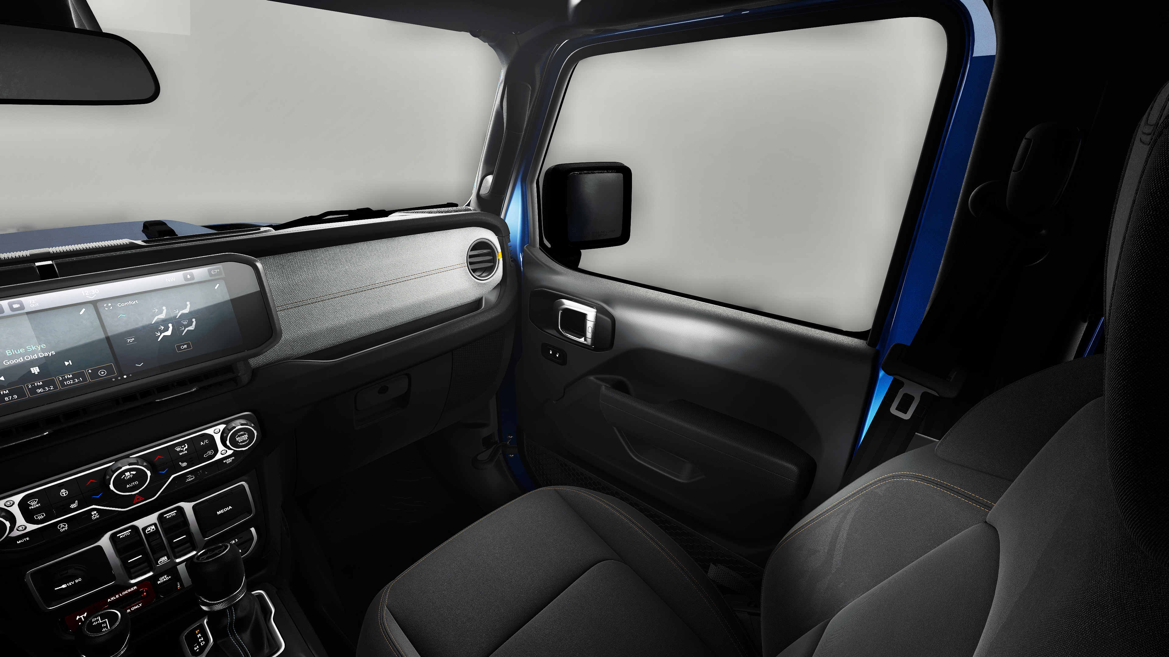 New 2027 Hydro Blue Pearl-Coat Paint Jeep Willys image 33