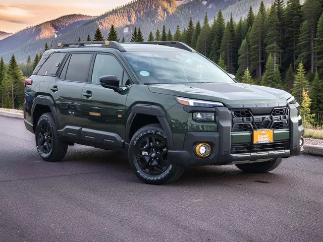New 2026 DEEP EMERALD GREEN PEARL Subaru Wilderness image 2