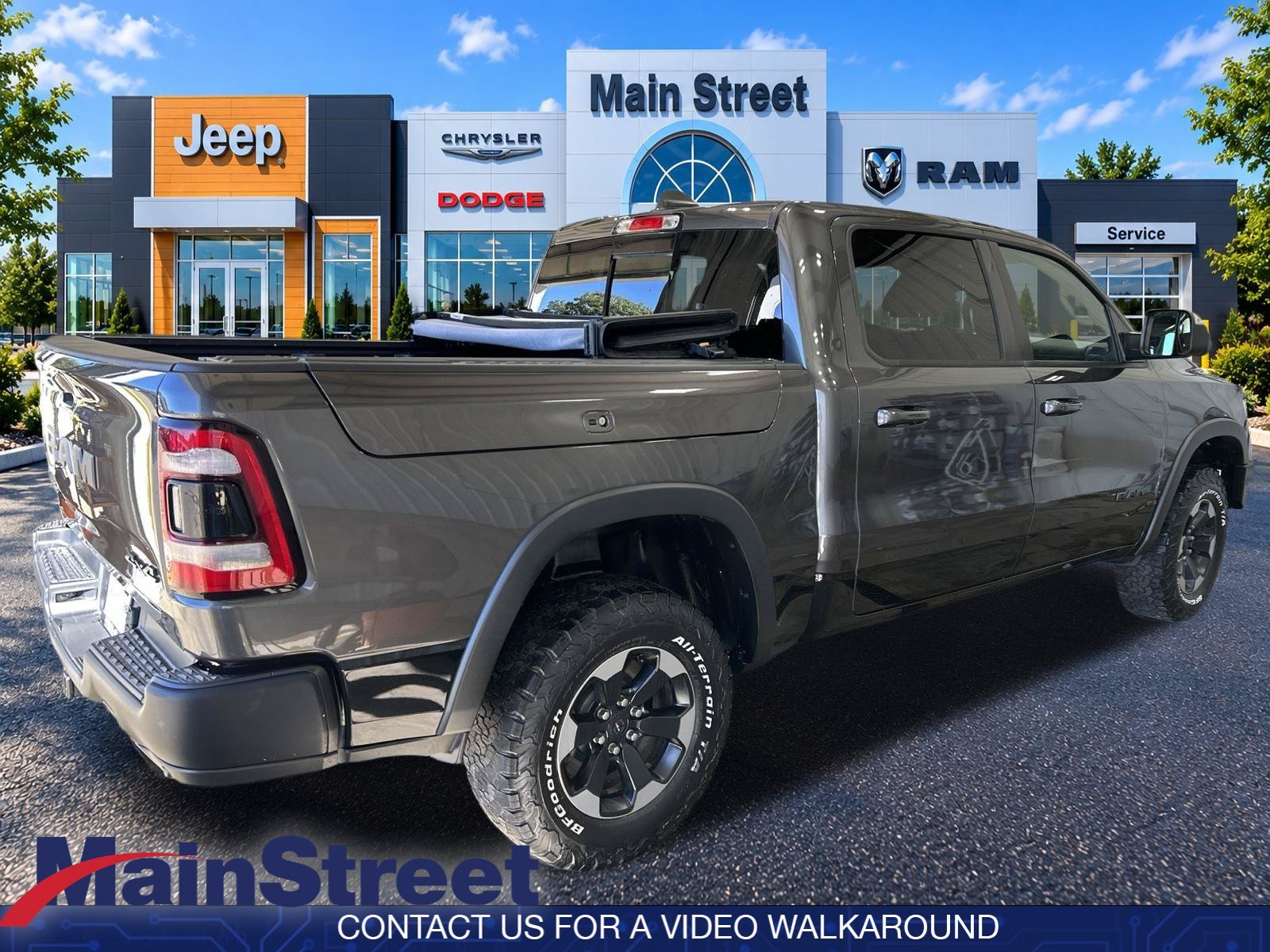 Used 2019 Granite Crystal Metallic Clearcoat Ram Rebel image 10