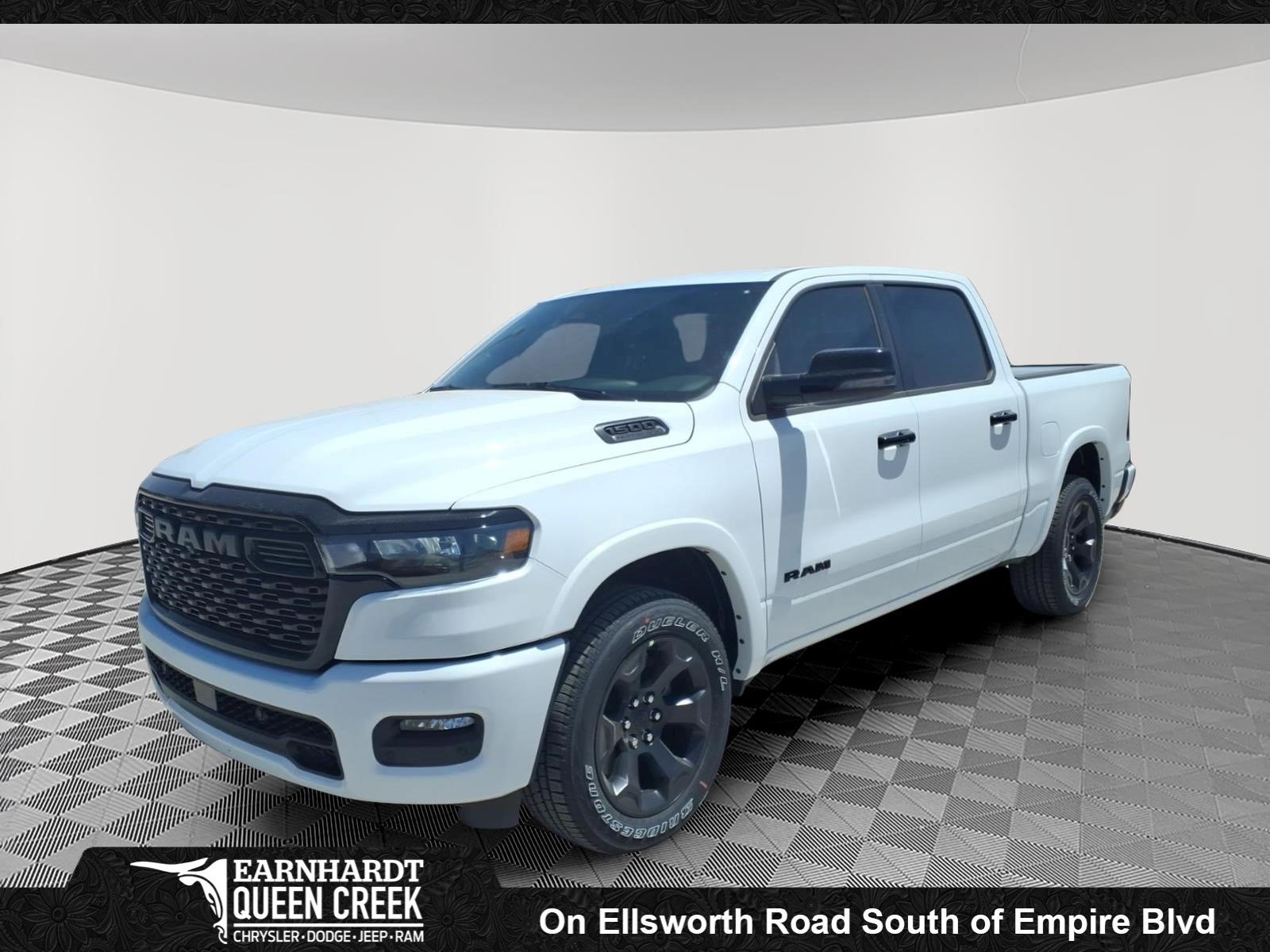 New 2026 Bright White Clear-Coat Exterior Paint RAM Big Horn image 1