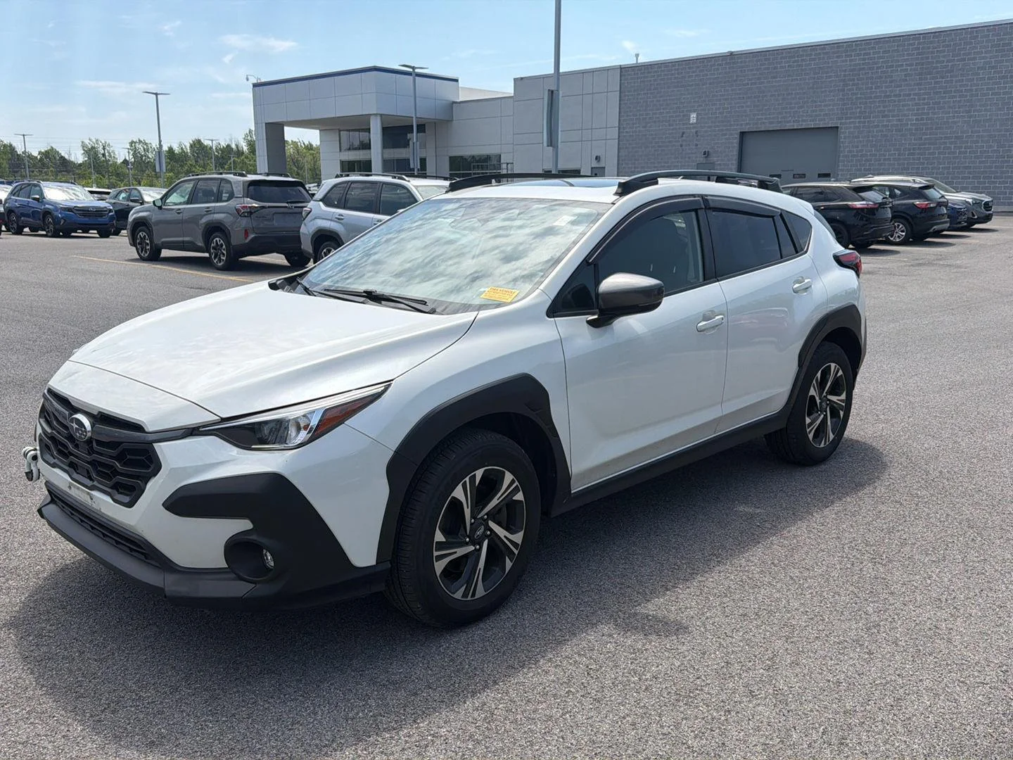 Used 2024 Crystal White Pearl Subaru Premium image 8