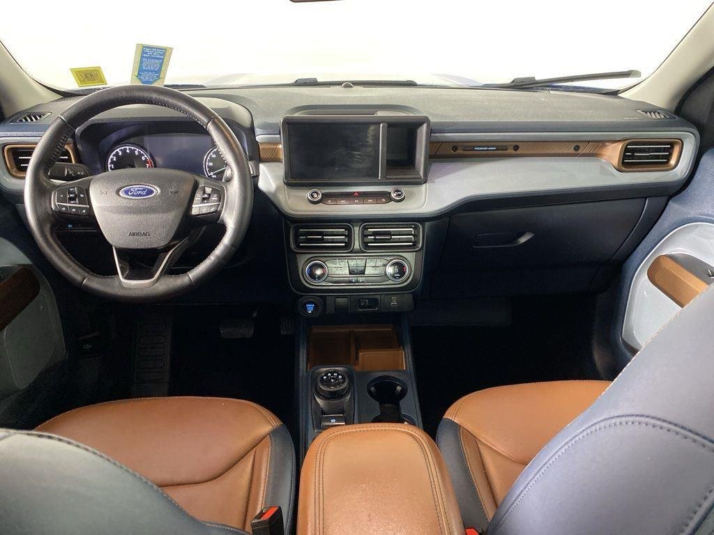 Used 2022 Blue Metallic Ford LARIAT image 2