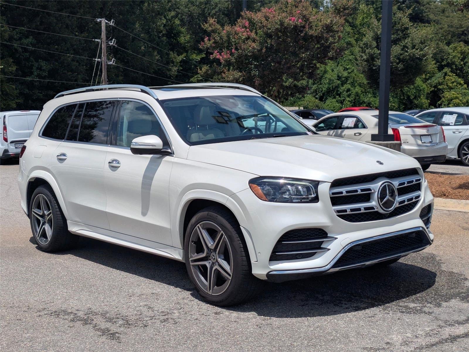 Used 2022 MANUFAKTUR Diamond White Bright Mercedes-Benz GLS 450 image 3