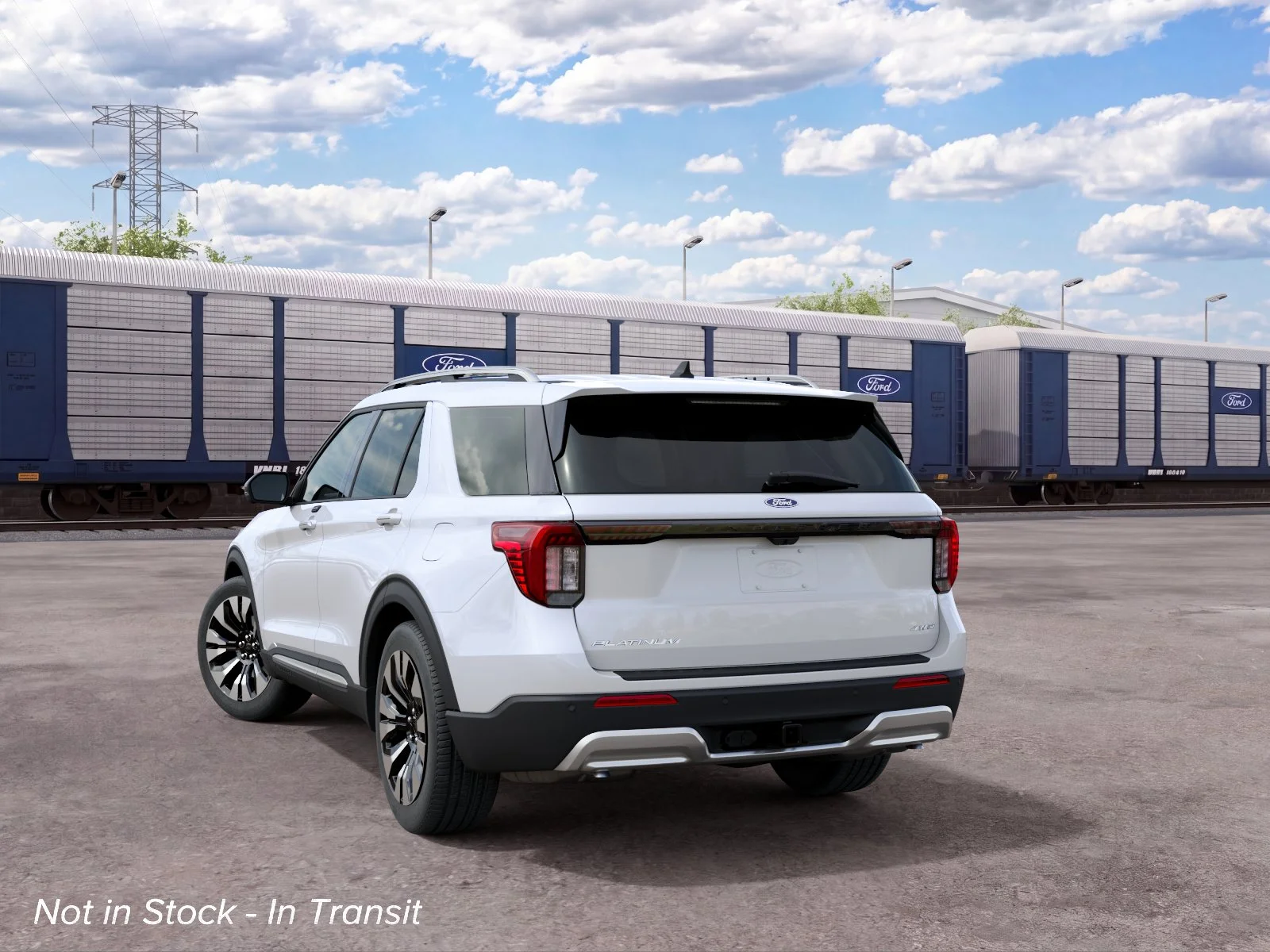 New 2027 Star White Metallic Tri-Coat Ford Platinum™ image 8