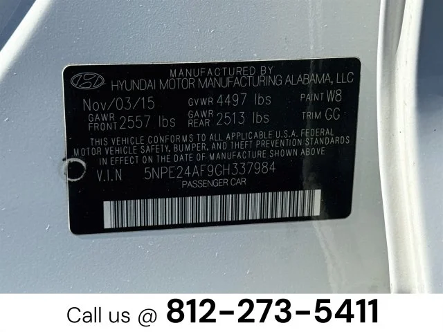 Used 2016 White Hyundai SE image 29