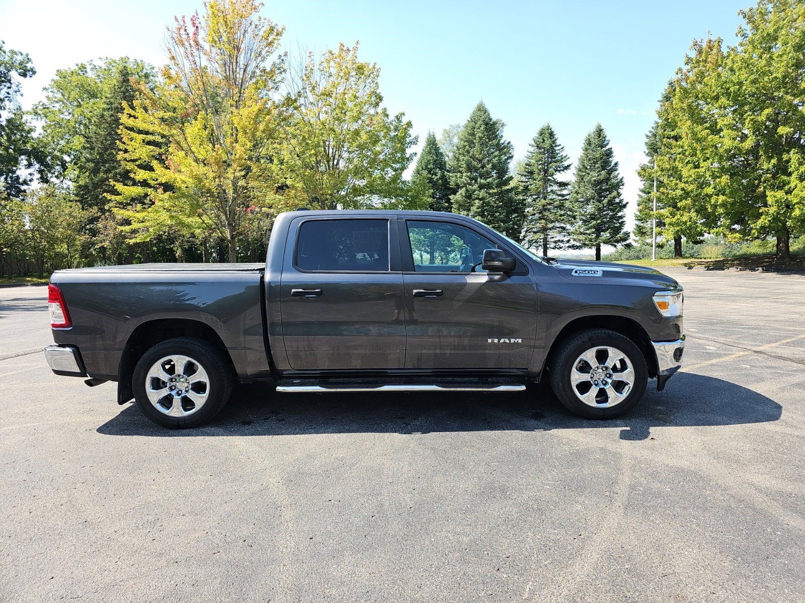 Certified Used 2023 Granite Crystal Metallic Clearcoat Ram Big Horn image 6