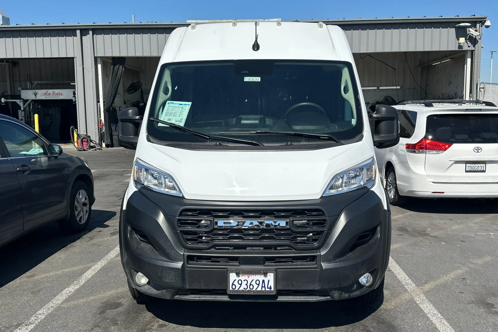 Used 2025 Bright White Clearcoat Ram Tradesman image 3