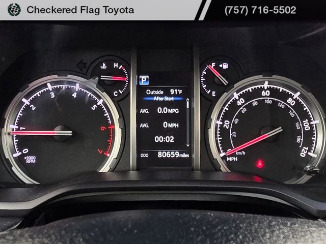 Used 2022 Classic Silver Metallic Toyota TRD Sport image 25