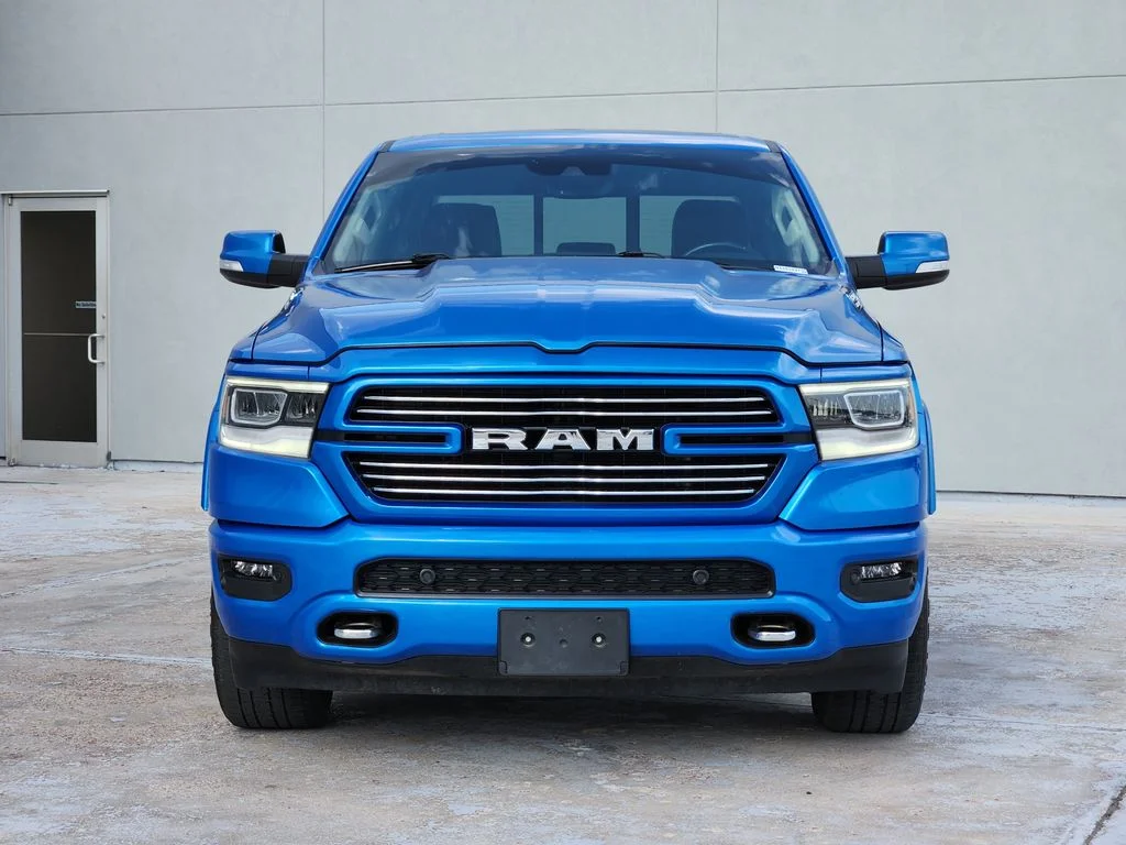 Used 2022 Hydro Blue Pearlcoat Ram Laramie image 3