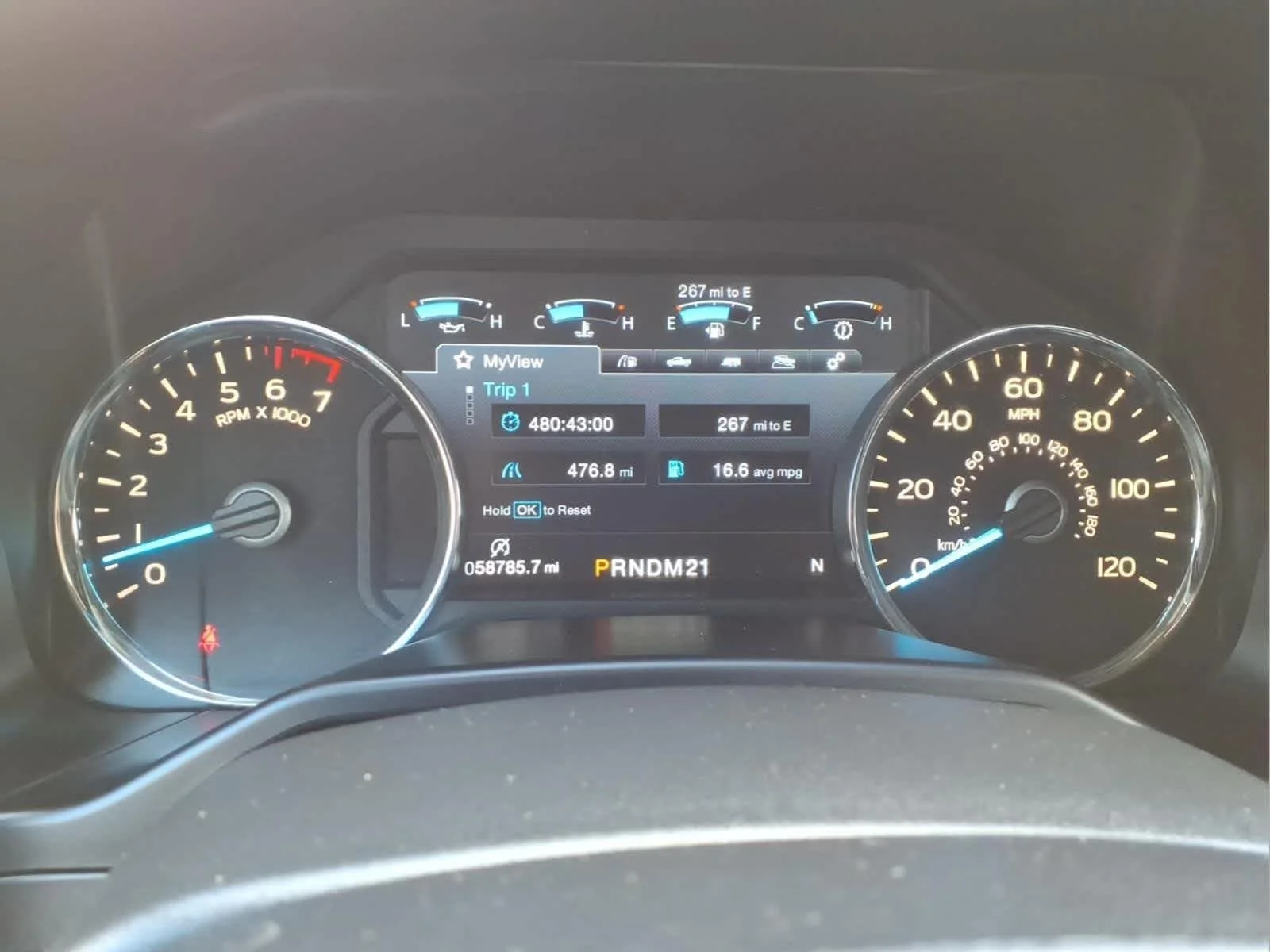 Used 2016 Blue Jeans Metallic Ford Lariat image 19