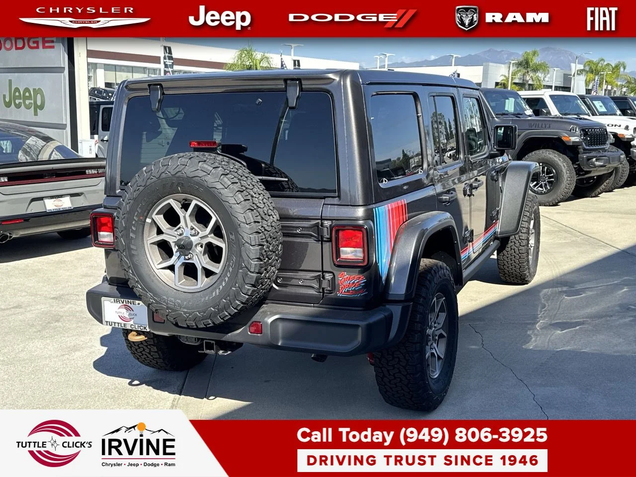 New 2027 Granite Crystal Metallic Clear-Coat Paint Jeep Rewind image 10