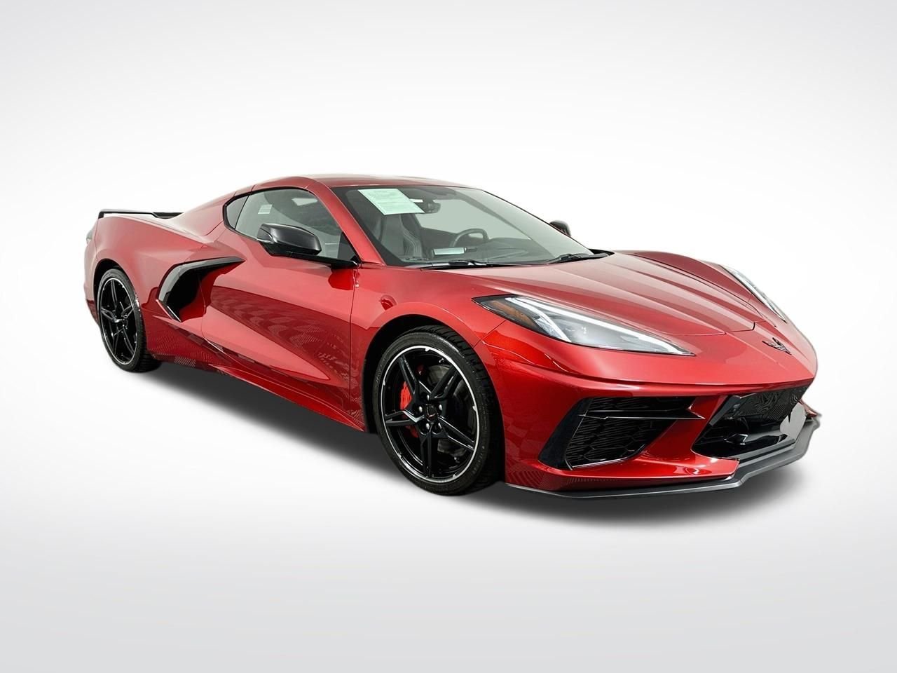 Used 2022 Red Mist Metallic Tintcoat Chevrolet Stingray image 1