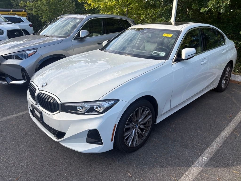 Certified Used 2023 Alpine White BMW 330i xDrive image 2
