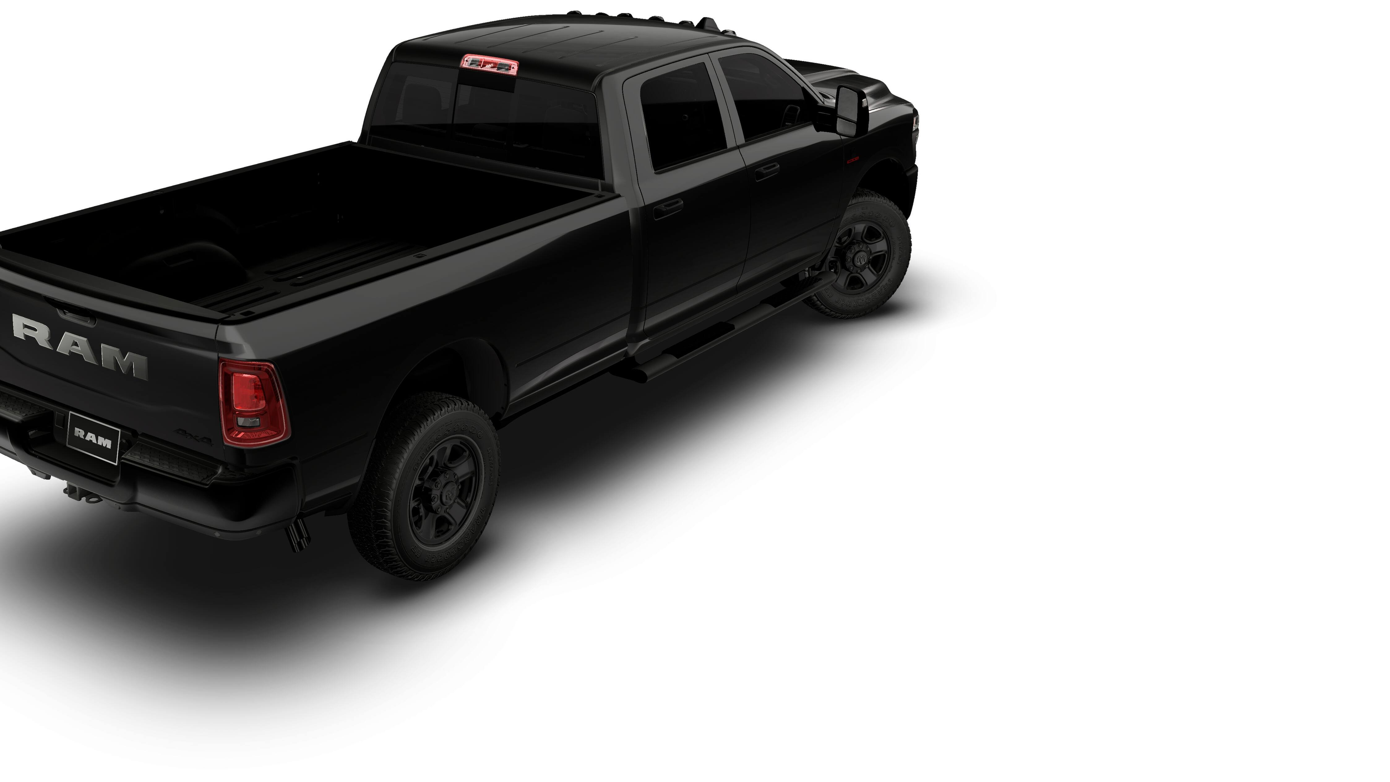 New 2026 Diamond Black Crystal Pearl-Coat Exterior Paint RAM TRADESMAN image 28