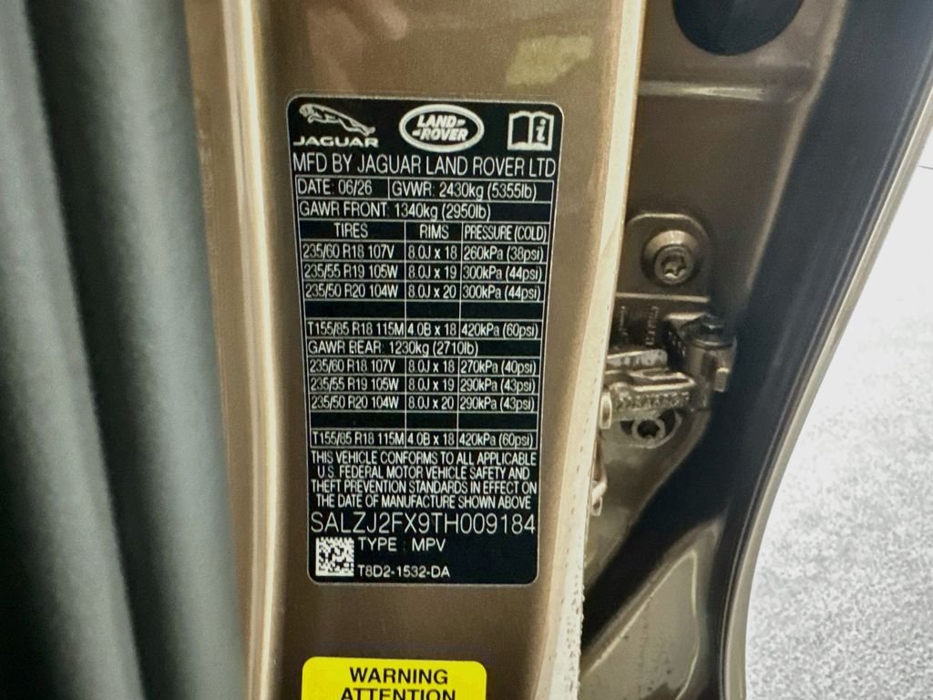 New 2026 Corinthian Bronze Land Rover Core S image 33