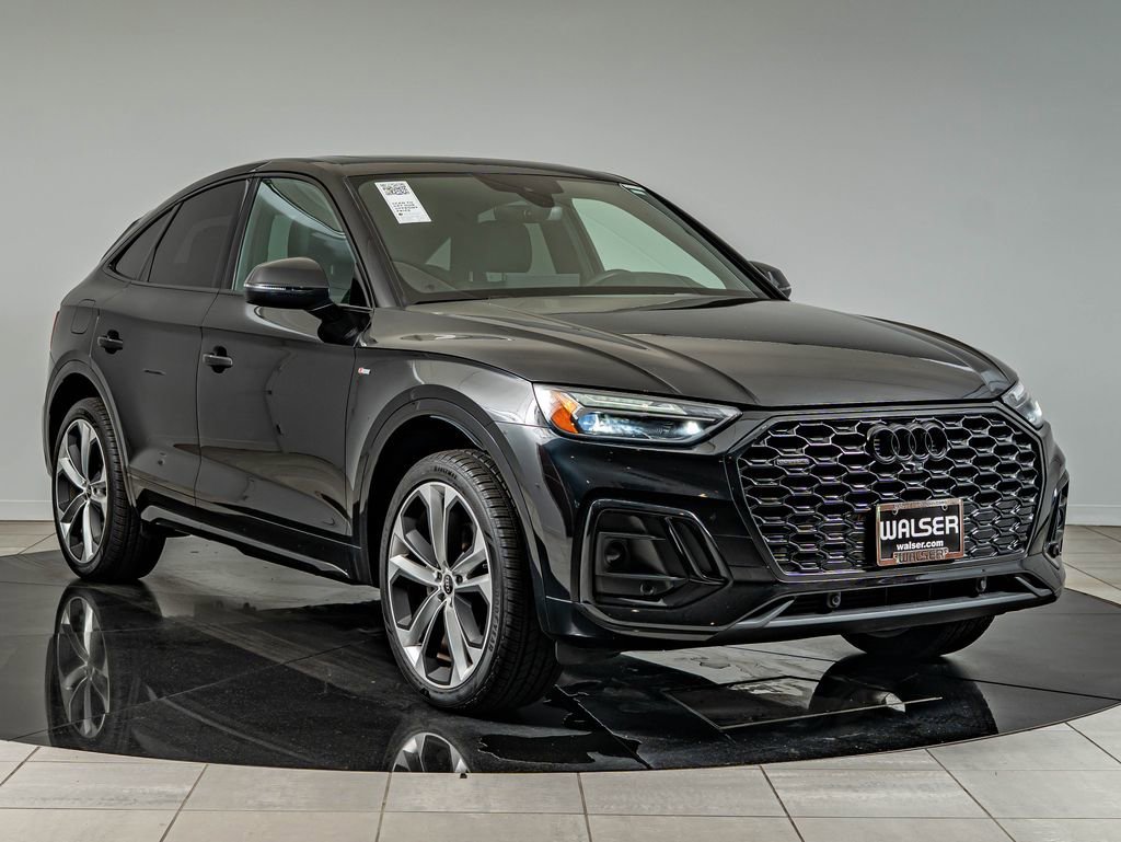Used 2023 Black Metallic Audi 45 S line Premium image 3