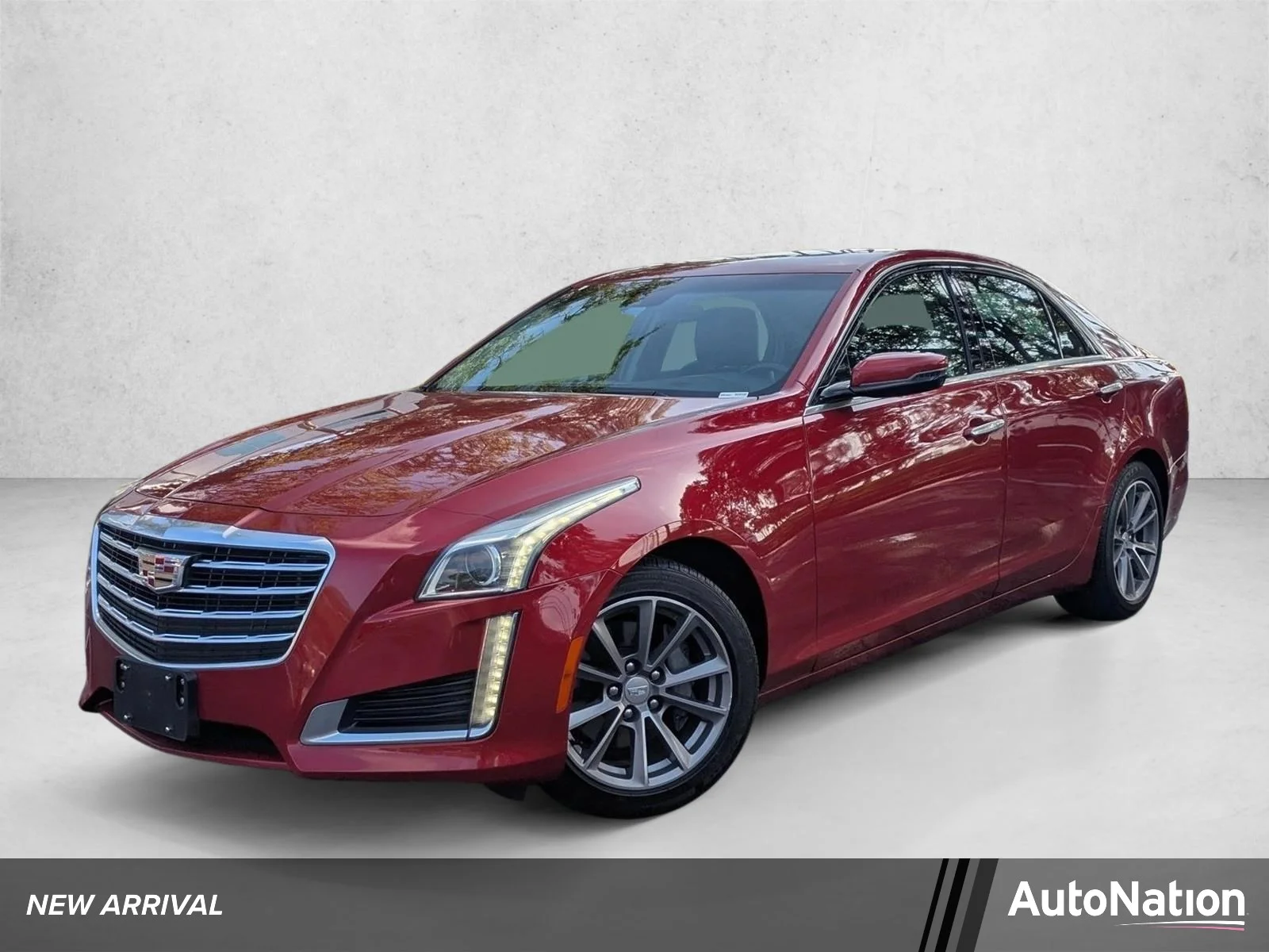 Used 2018 Red Obsession Tintcoat Cadillac Luxury RWD image 1