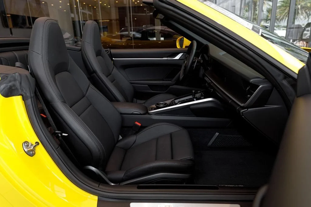 Used 2022 Racing Yellow Porsche Carrera image 12