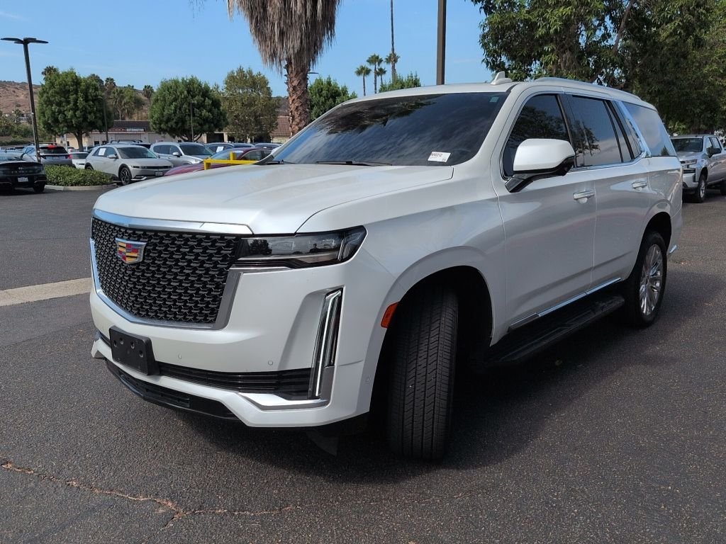 Used 2024 White Cadillac Premium Luxury image 3