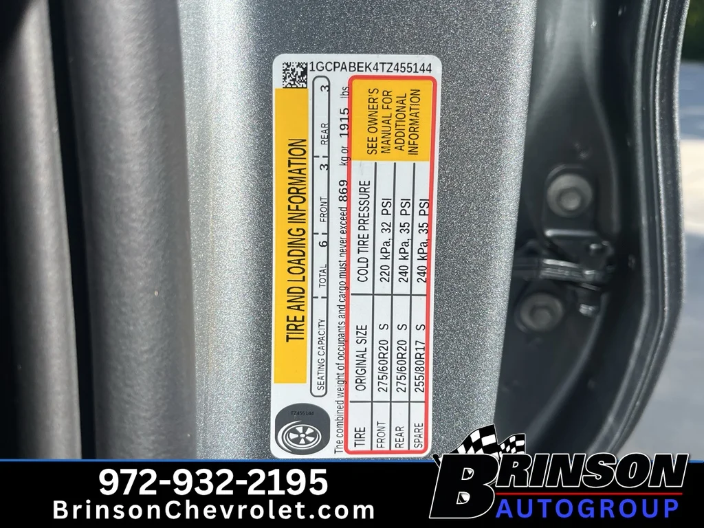 New 2026 Sterling Gray Metallic Chevrolet Custom image 15