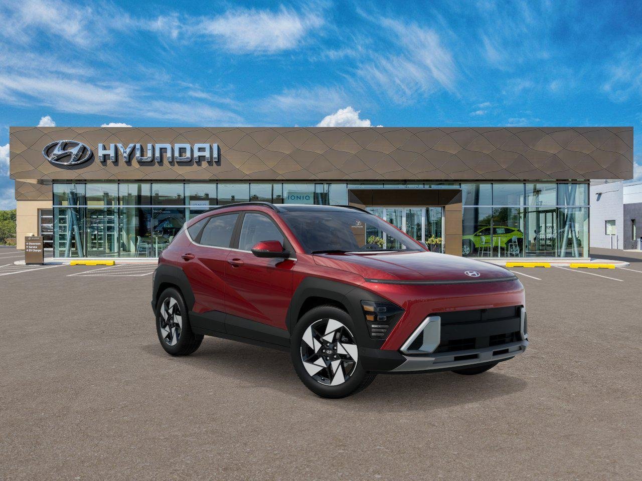 New 2027 Ultimate Red Metallic Hyundai Limited AWD image 2