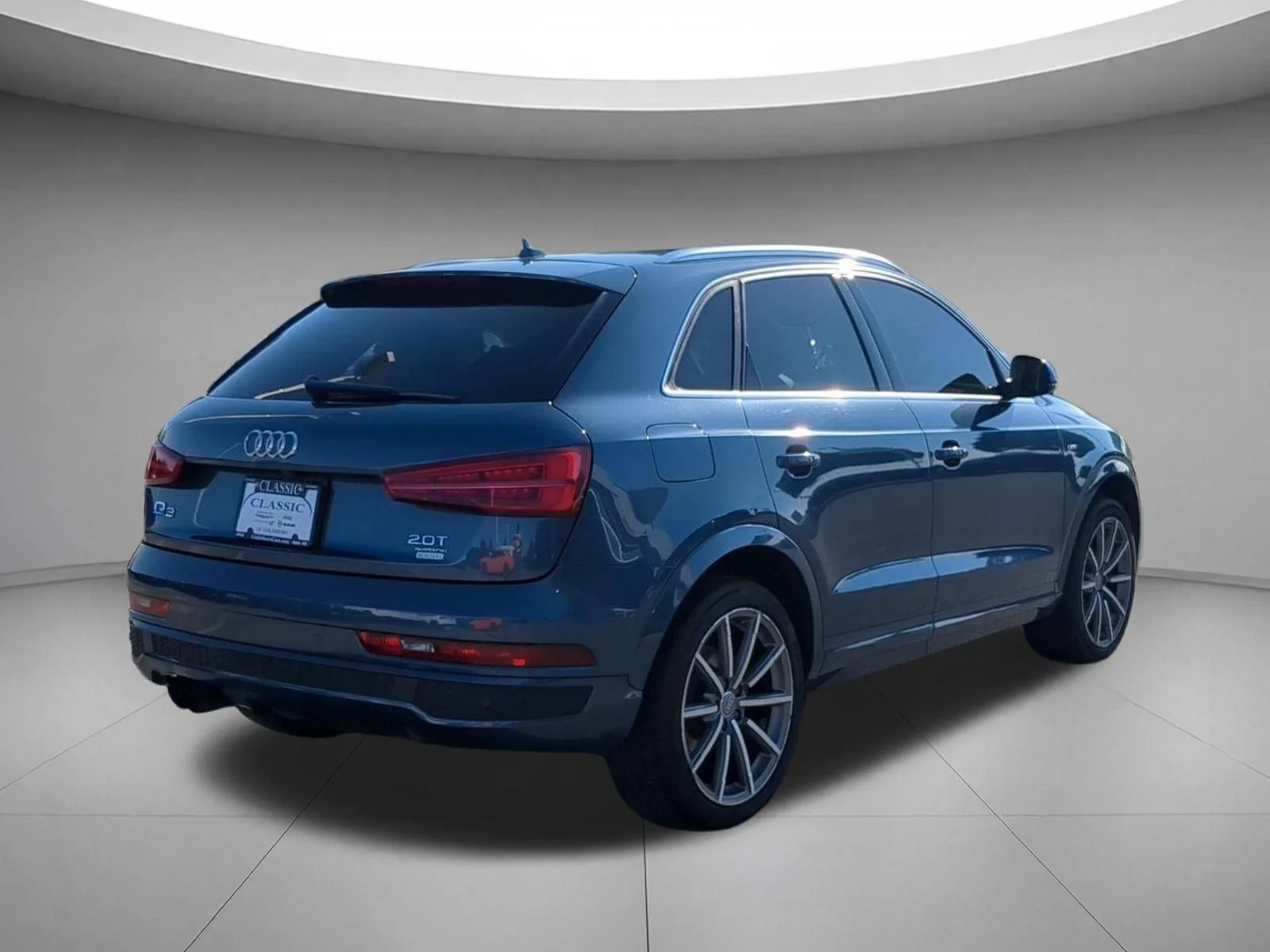 Used 2018 Utopia Blue Metallic Audi Premium Plus image 5