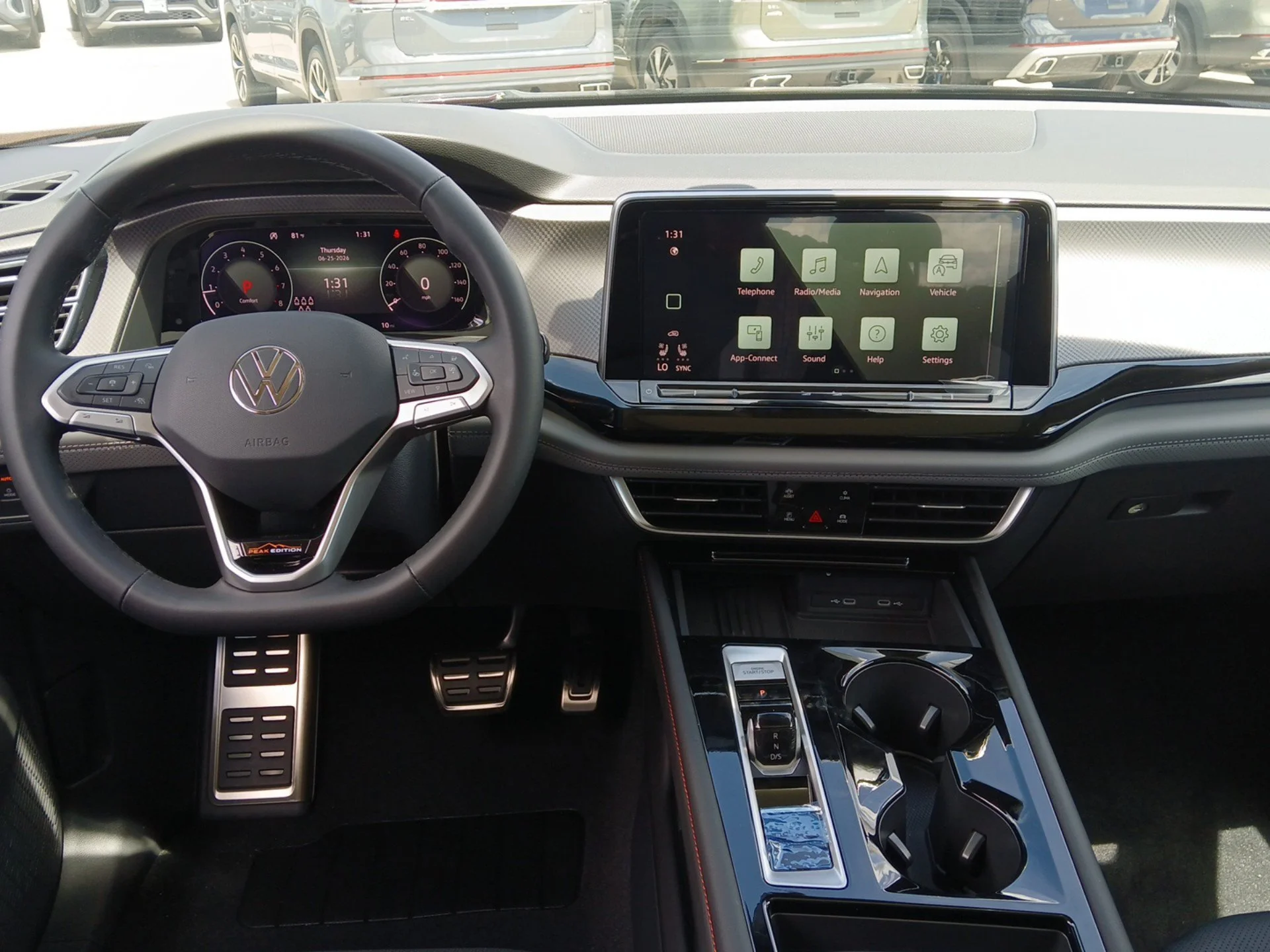 New 2026 Deep Black Pearl Volkswagen 2.0T Peak Edition image 7
