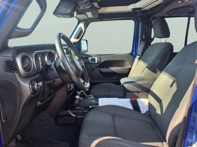 Certified Used 2020 Blue Jeep Unlimited Sport S image 20
