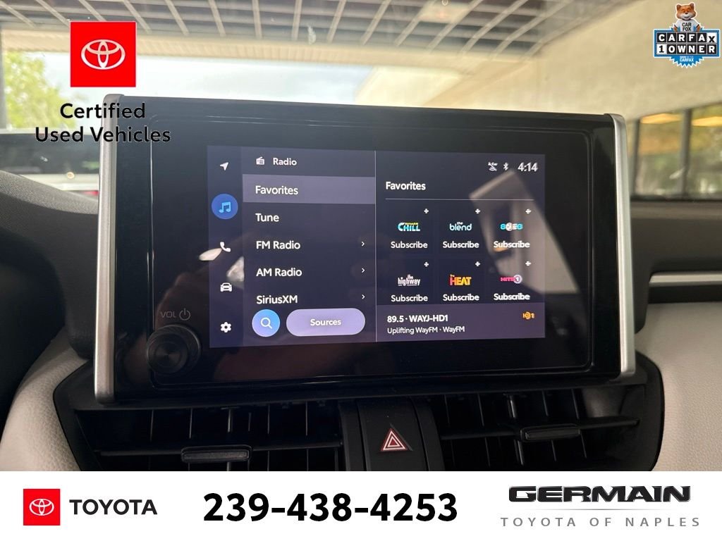 Certified Used 2025 Blue Toyota XLE image 17