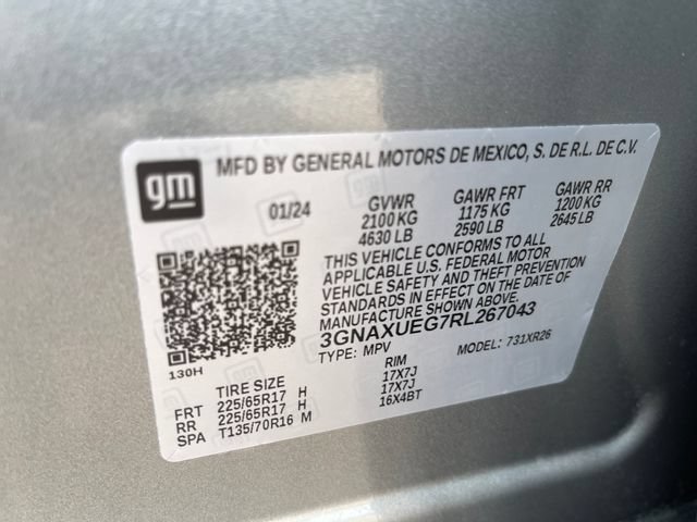 Certified Used 2024 Sterling Gray Metallic Chevrolet LT image 28