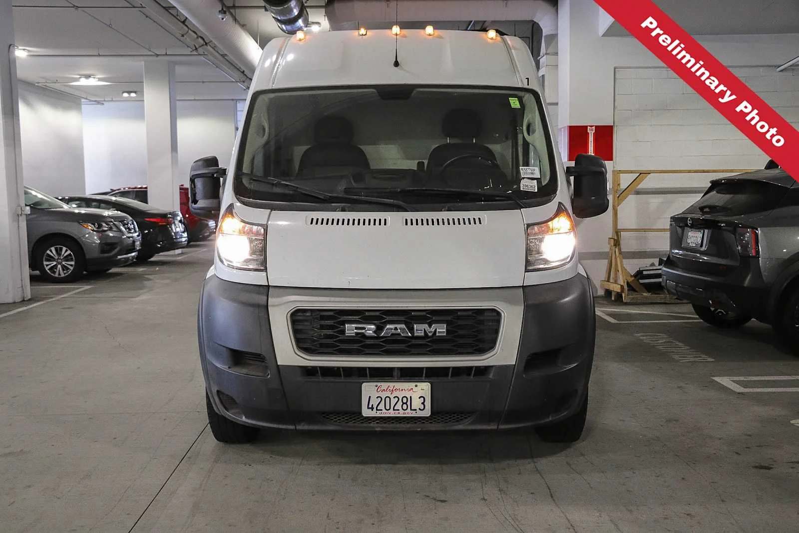 Used 2021 Bright White Clearcoat Ram  image 2