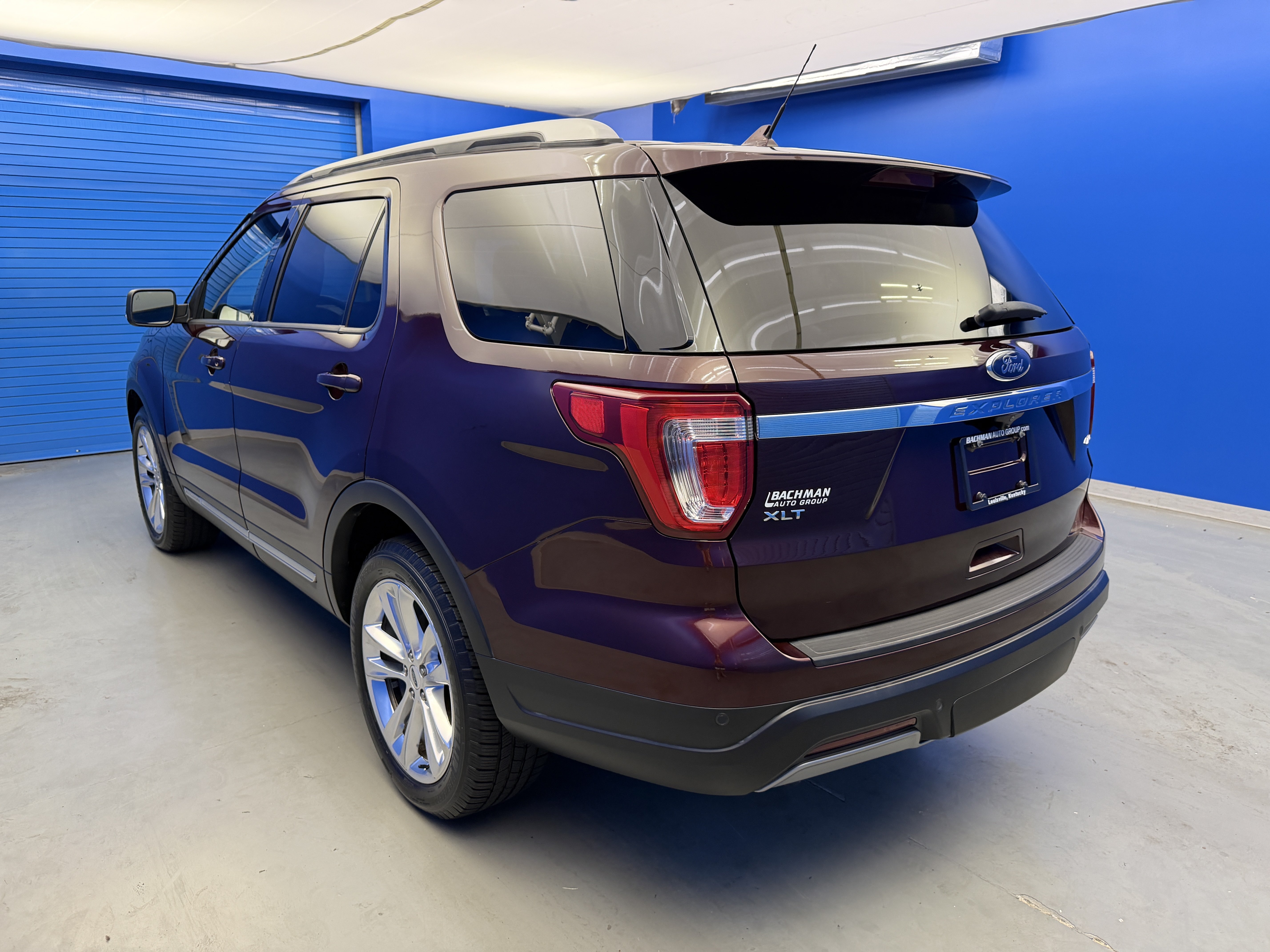Used 2019 Burgundy Velvet Metallic Tinted Clearcoat Ford XLT image 5