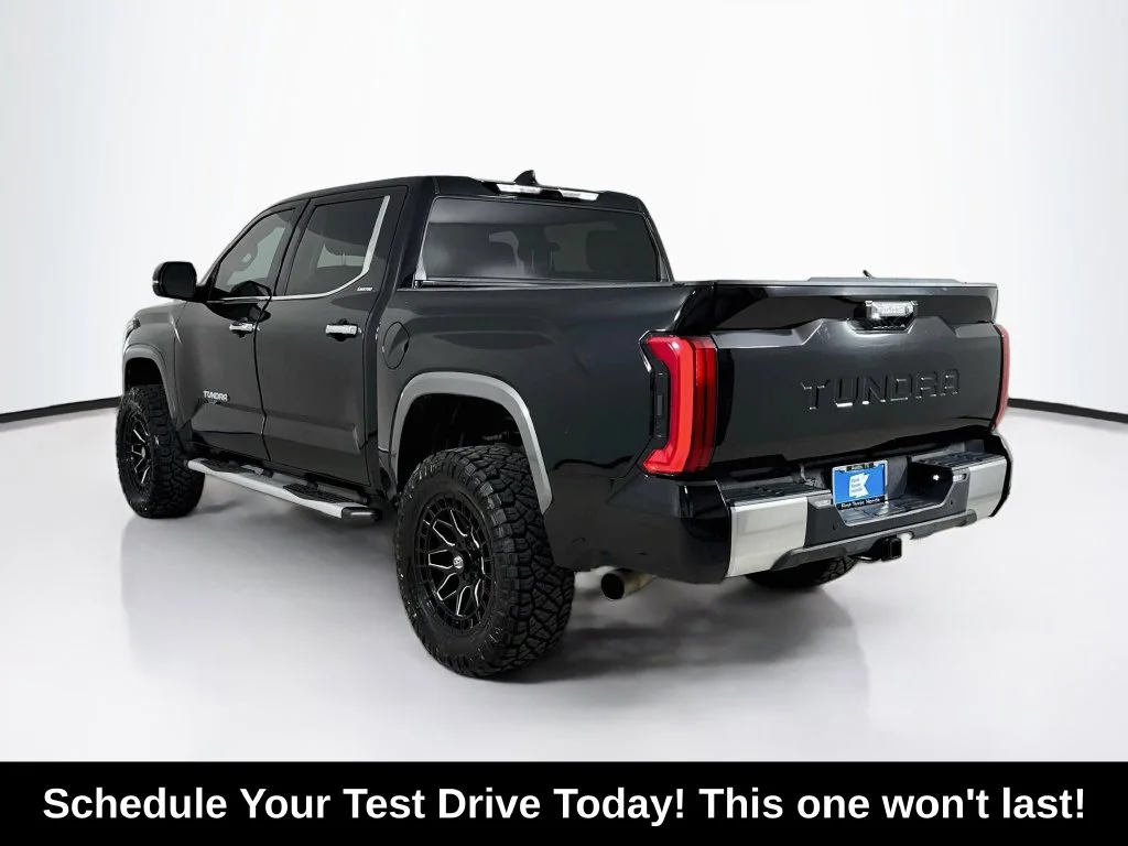 Used 2022 Midnight Black Metallic Toyota Limited image 5