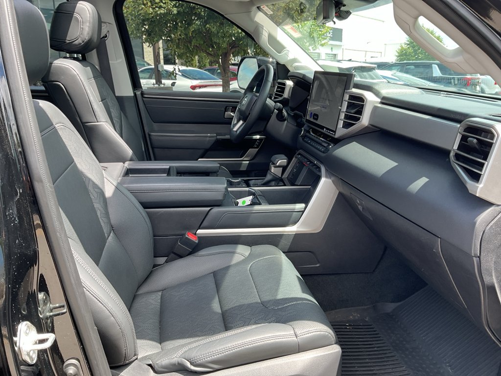 Used 2024 Midnight Black Metallic Toyota Limited Hybrid image 15
