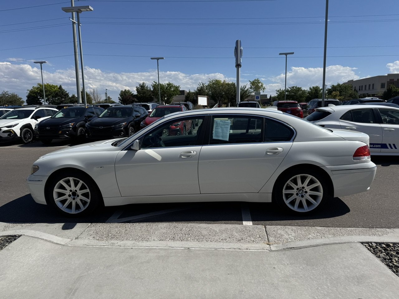 Used 2003 White BMW 745Li image 4