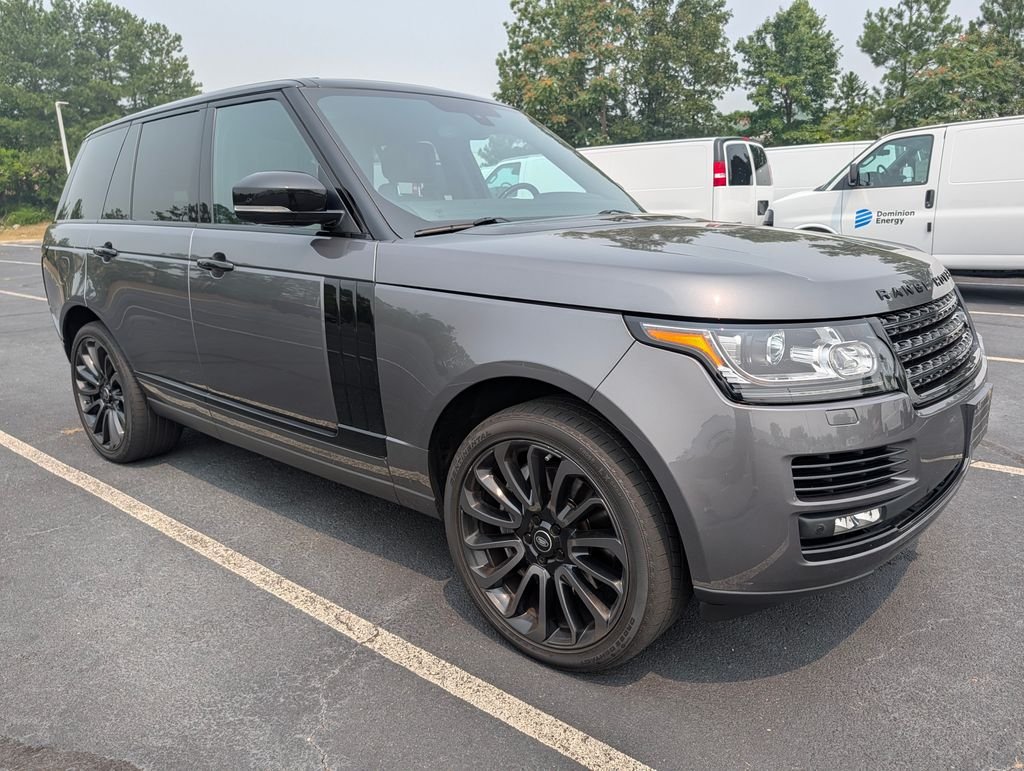Used 2016 Gray Land Rover 5.0L V8 Supercharged image 1
