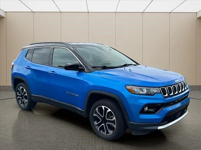 Used 2024 Blue Jeep Limited image 2