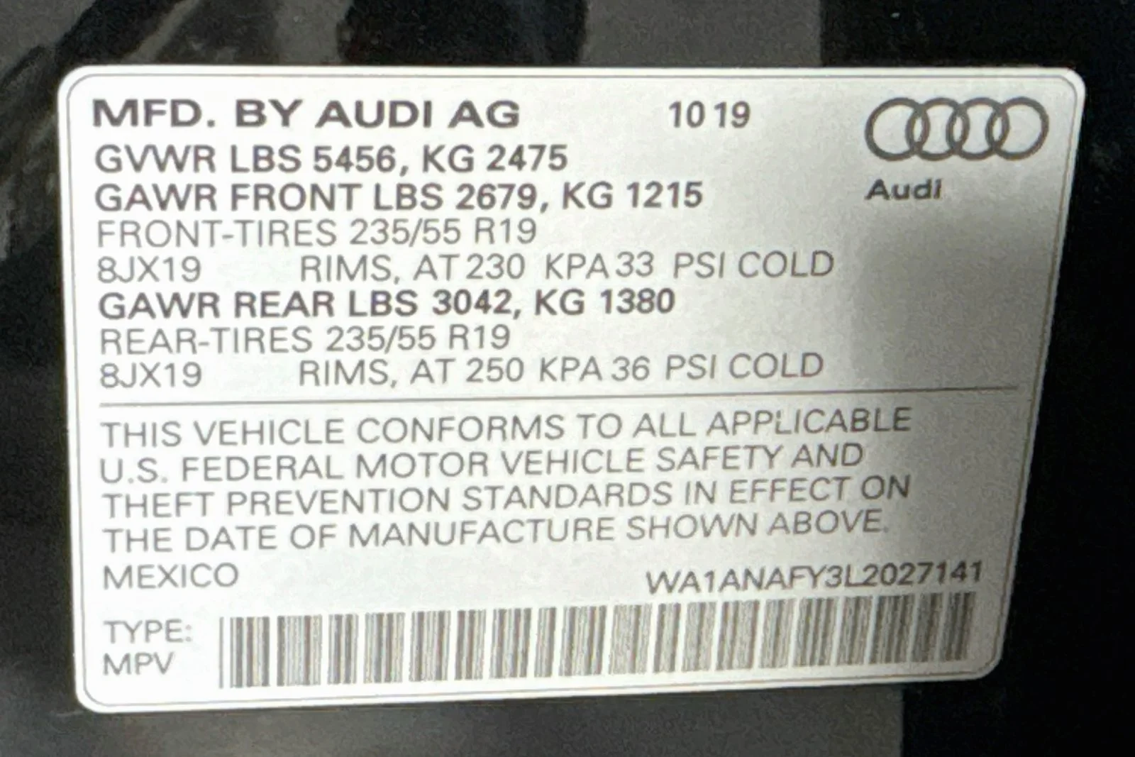 Used 2020 Black Audi Premium image 30