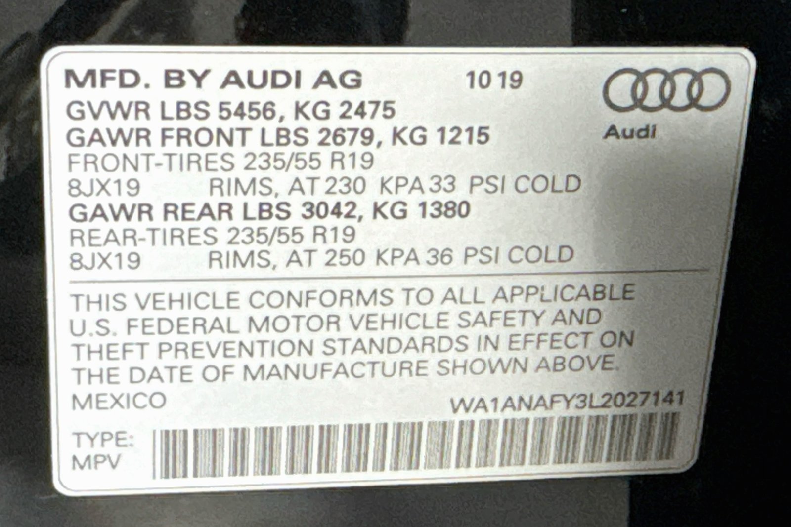 Used 2020 Black Audi Premium image 30