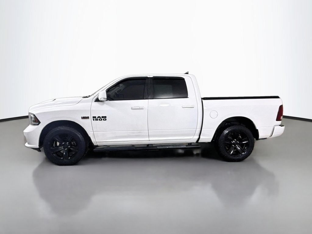 Used 2017 Bright White Clearcoat Ram Night image 4