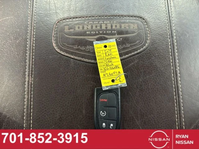 Used 2014 Black Clearcoat Ram Laramie Longhorn image 25