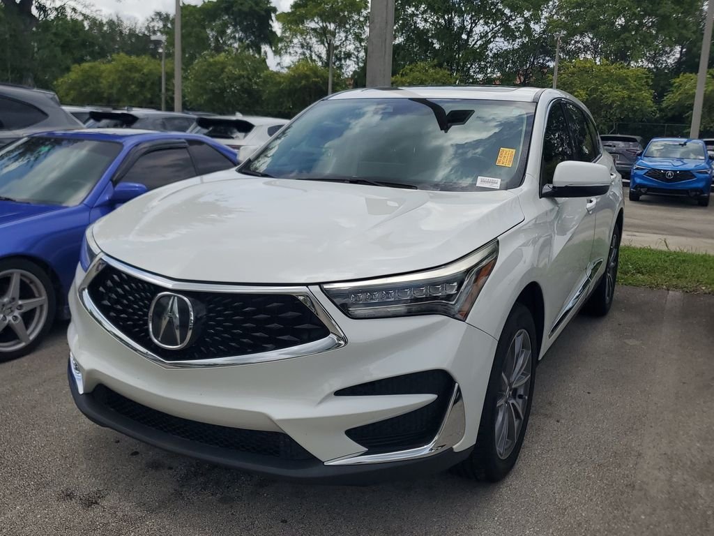 Used 2021 White Acura Technology Package image 3