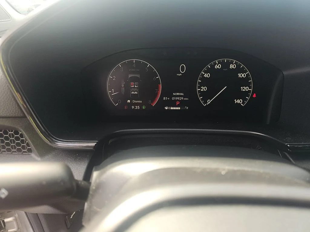 Used 2024 Lunar Silver Metallic Honda EX image 6
