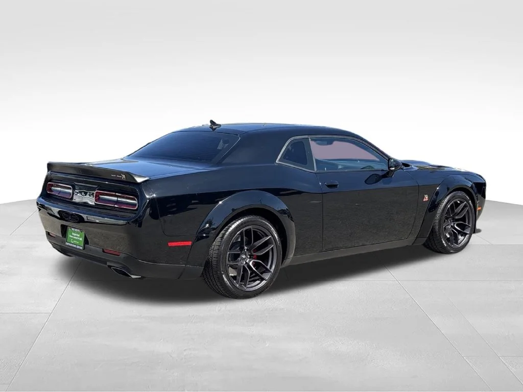 Certified Used 2021 Black Dodge R/T Scat Pack Widebody image 3