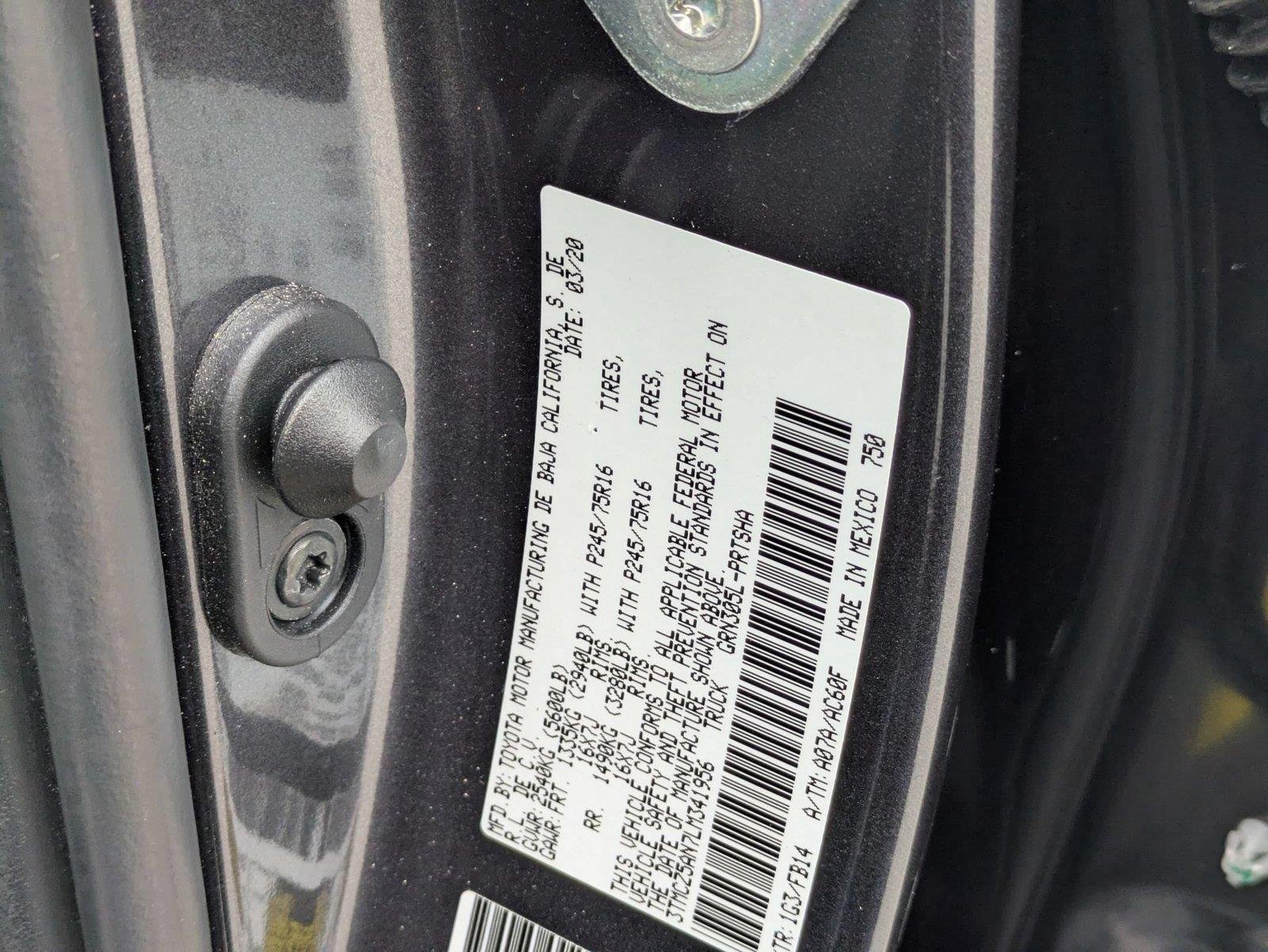Used 2020 Magnetic Gray Metallic Toyota SR image 10