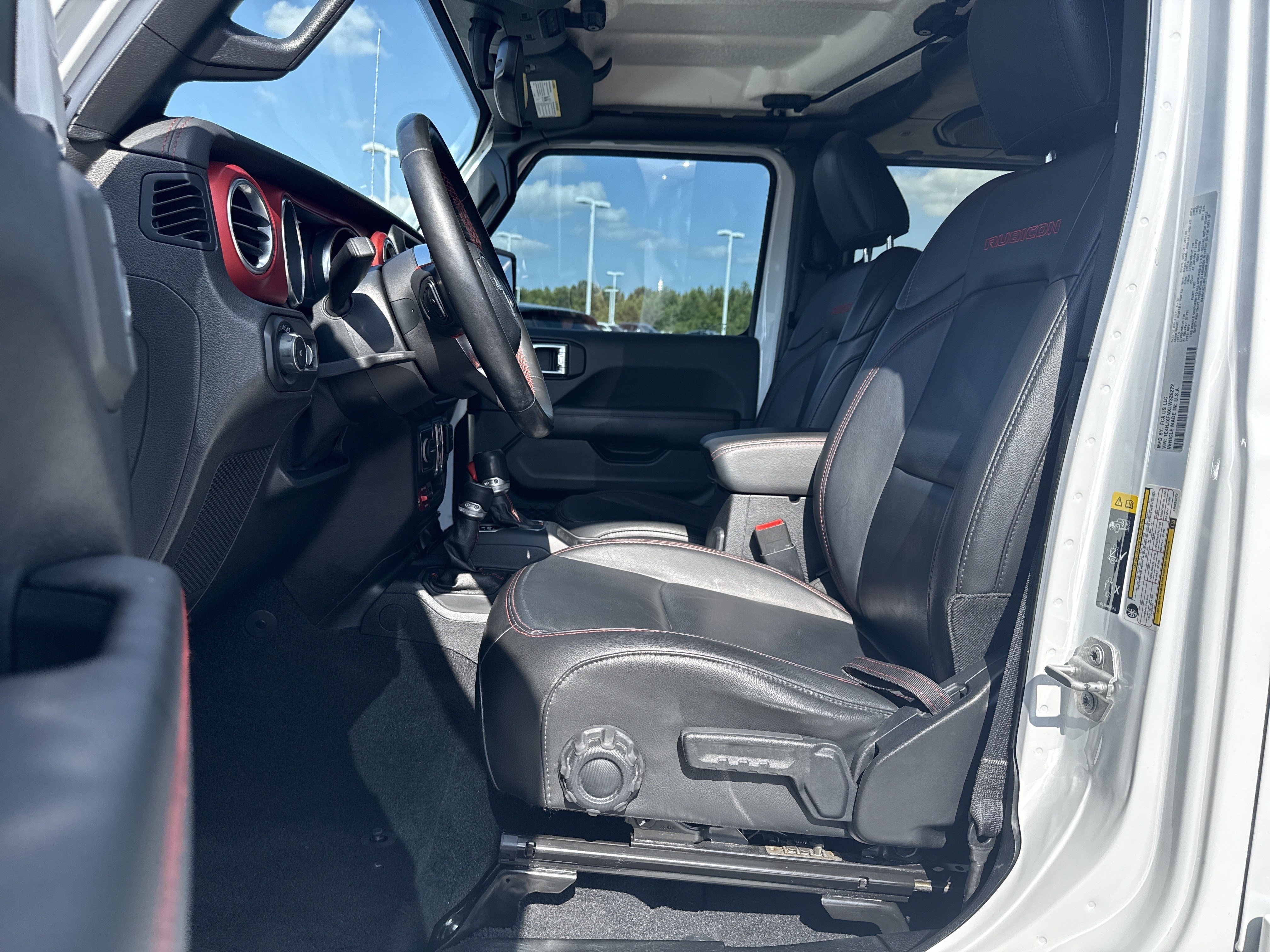 Used 2020 Bright White Clearcoat Jeep Rubicon image 15