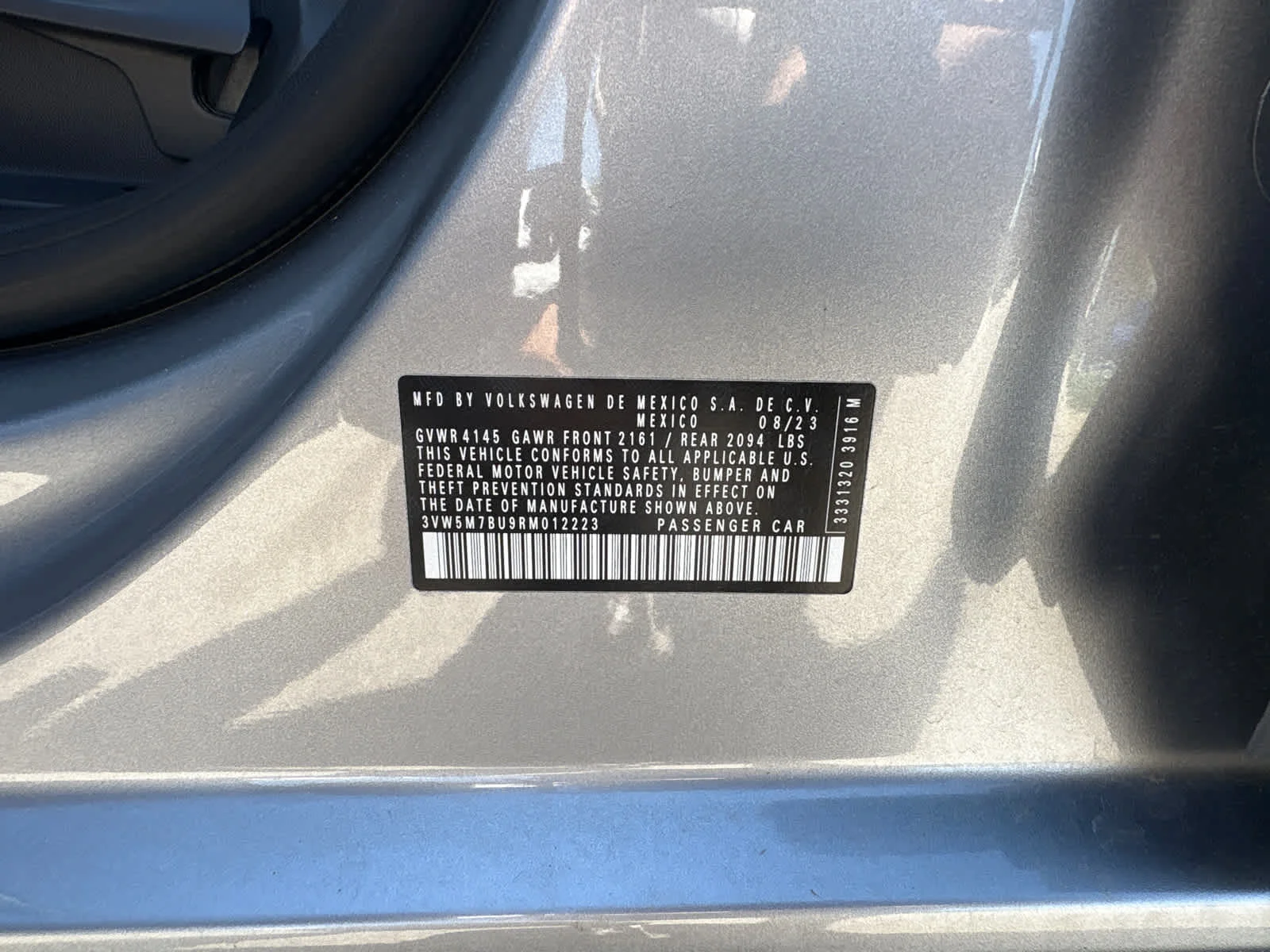Used 2024 SILVER Volkswagen S image 30